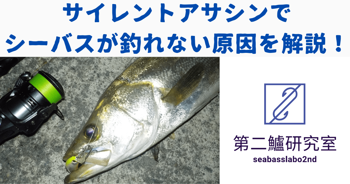 サイレントアサシンでシーバスが釣れない原因を解説